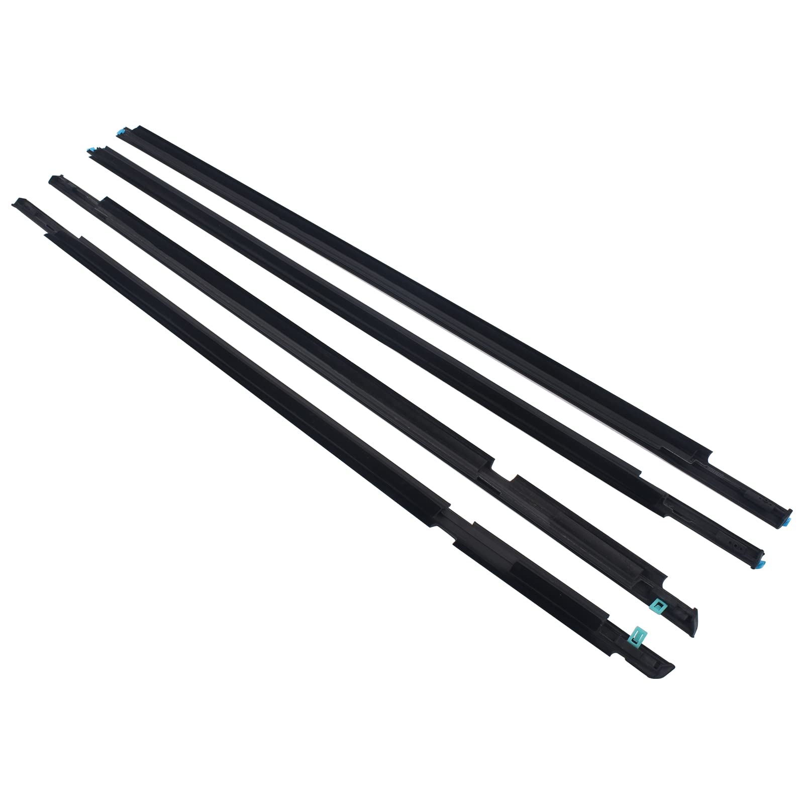 Flynsu Door Window Weatherstrip Seal Strip Belt Moulding Set